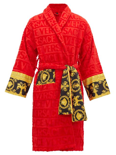 mens versace robes|versace robe for men sale.